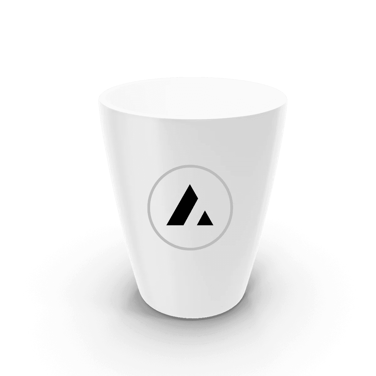 White Utility Cup